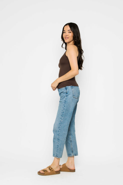 Leanne-Crew Neck Tank
